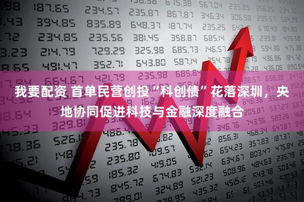 我要配资 首单民营创投“科创债”花落深圳，央地协同促进科技与金融深度融合